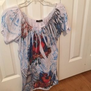 Flowly cute casual top